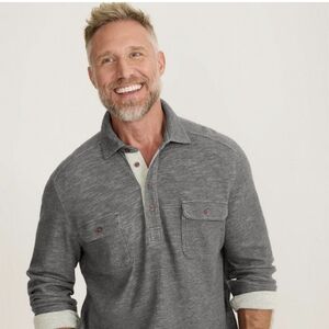 NEW Tommy Bahama Men's Gray Polo Shirt